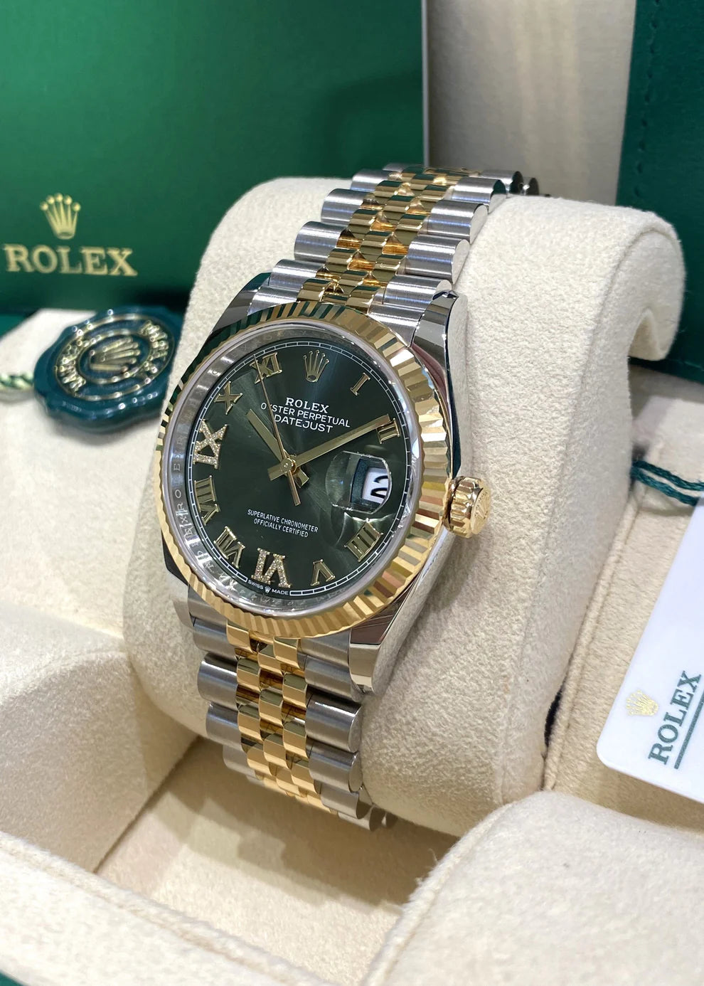 Rolex DateJust Super Clone Swiss Machine