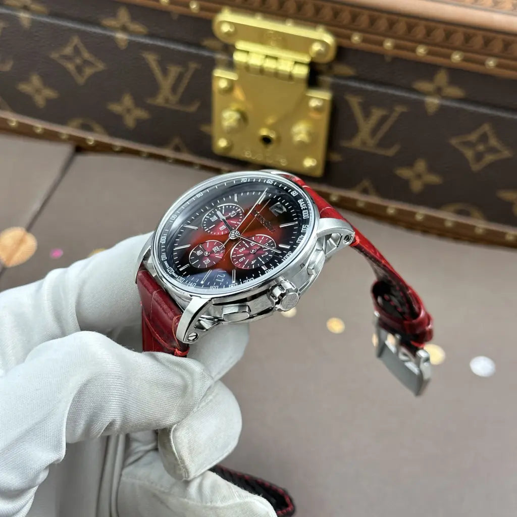 Audemars piguet RoyalOak  Burgundy Dial Super Clone Swiss Machine