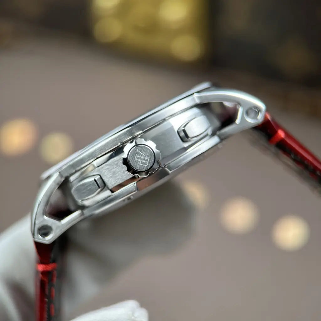 Audemars piguet RoyalOak  Burgundy Dial Super Clone Swiss Machine