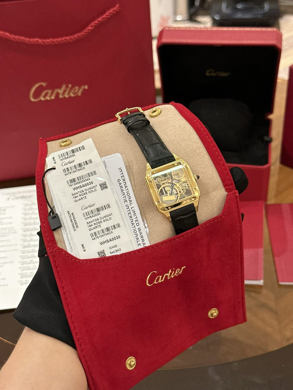 Cartier SantosnWHSA0031 Super Clone Swiss Machine