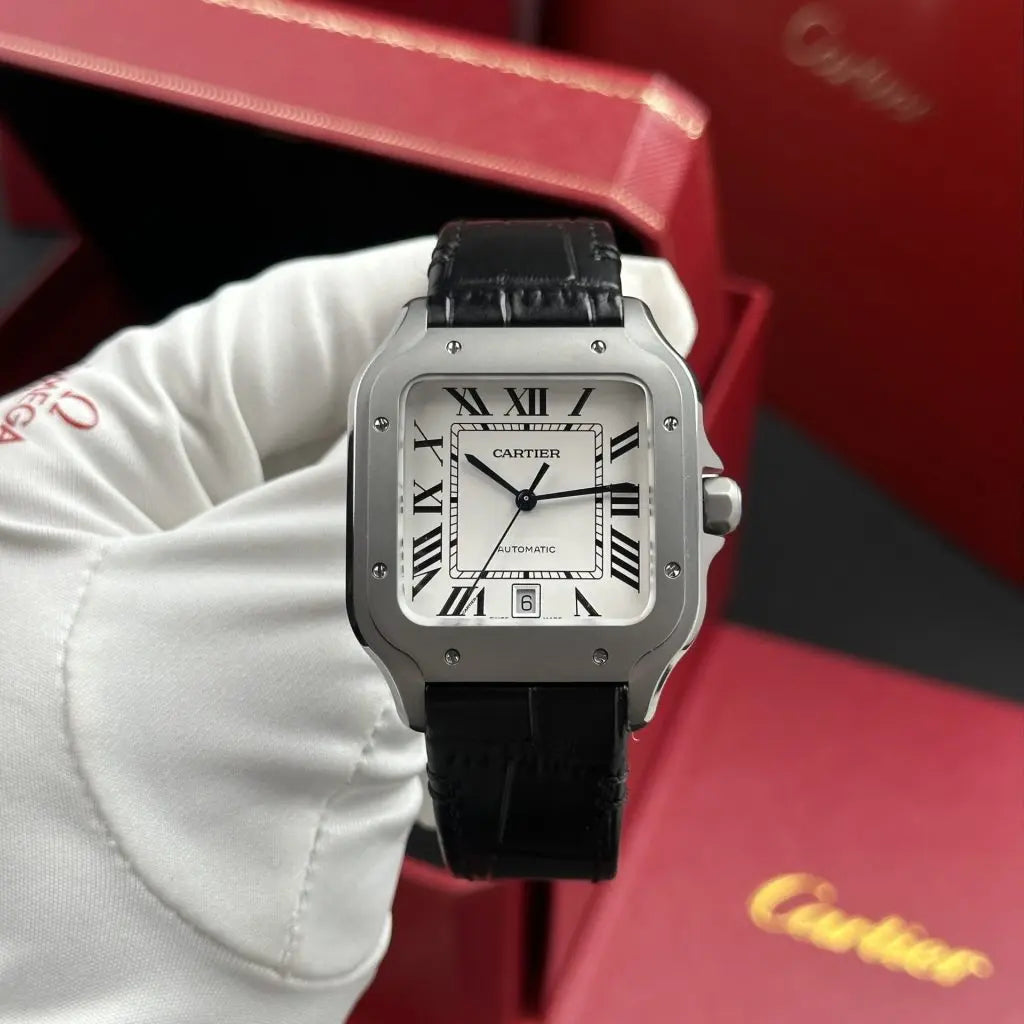 Cartier Santos de Super Clone Swiss Machine (titanuim)