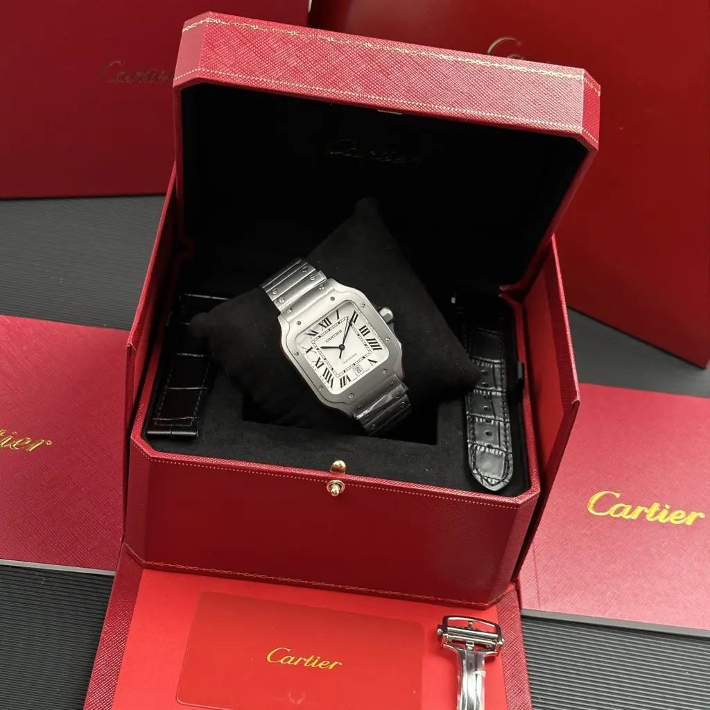 Cartier Santos de Super Clone Swiss Machine (titanuim)