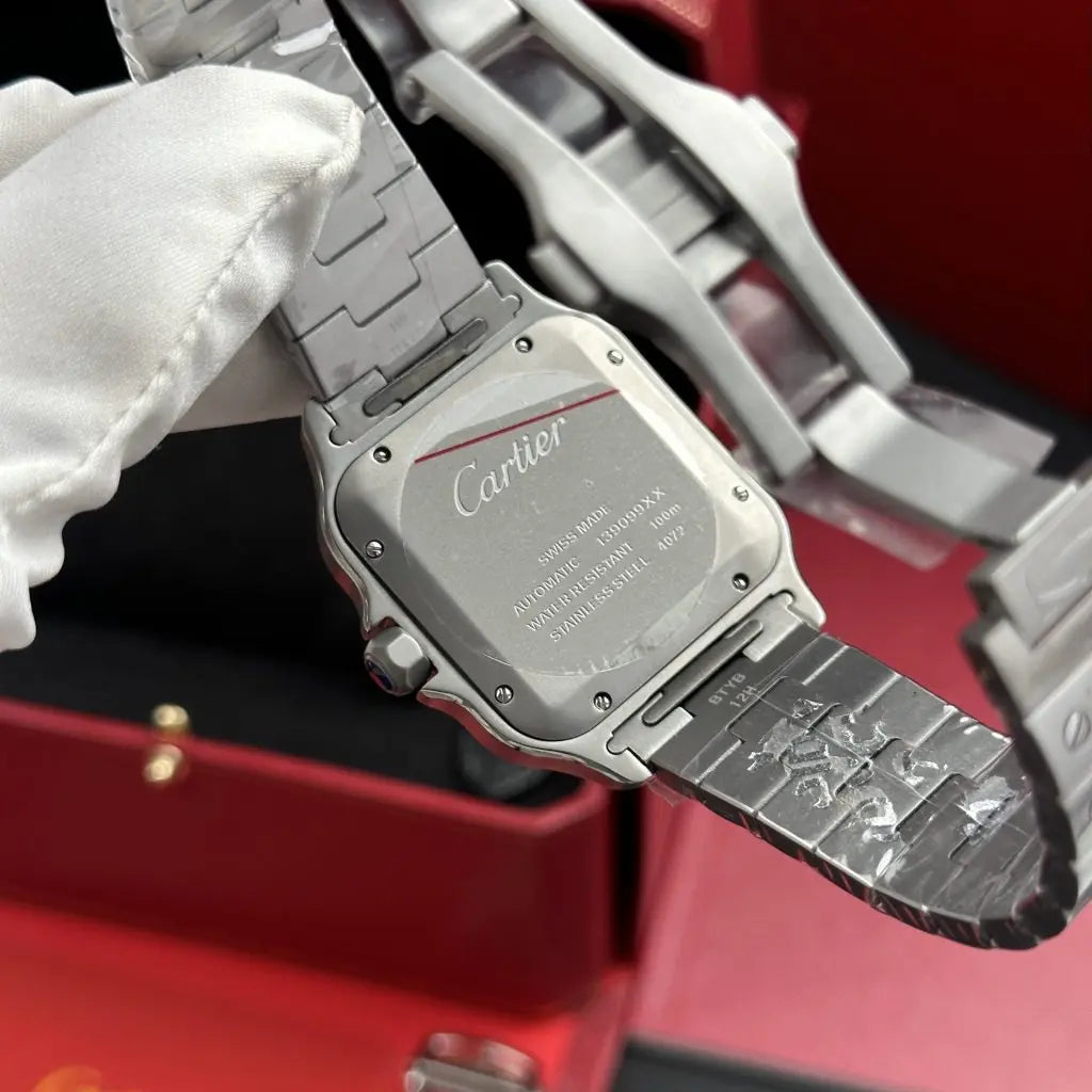 Cartier Santos de Super Clone Swiss Machine (titanuim)