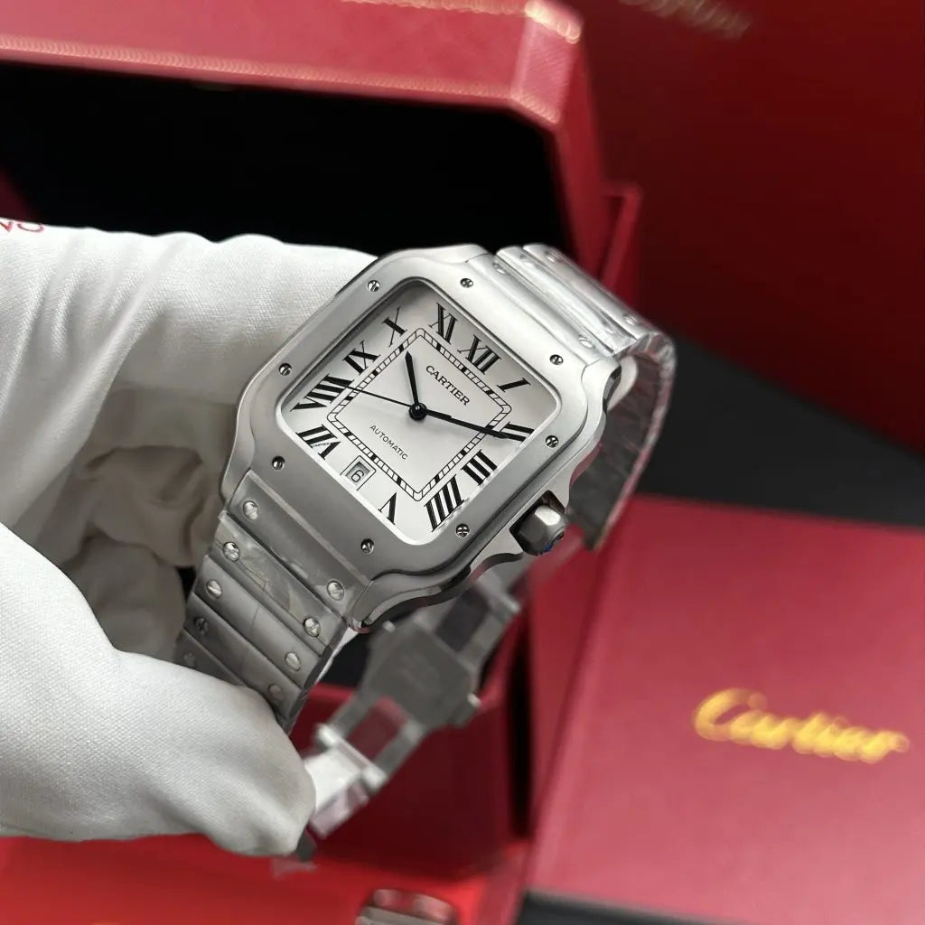 Cartier Santos de Super Clone Swiss Machine (titanuim)