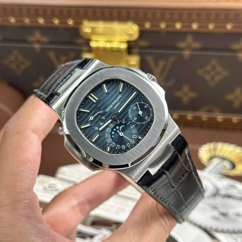 Patek Philippe Nautilus Moon Phase Super Clone Swiss Machine