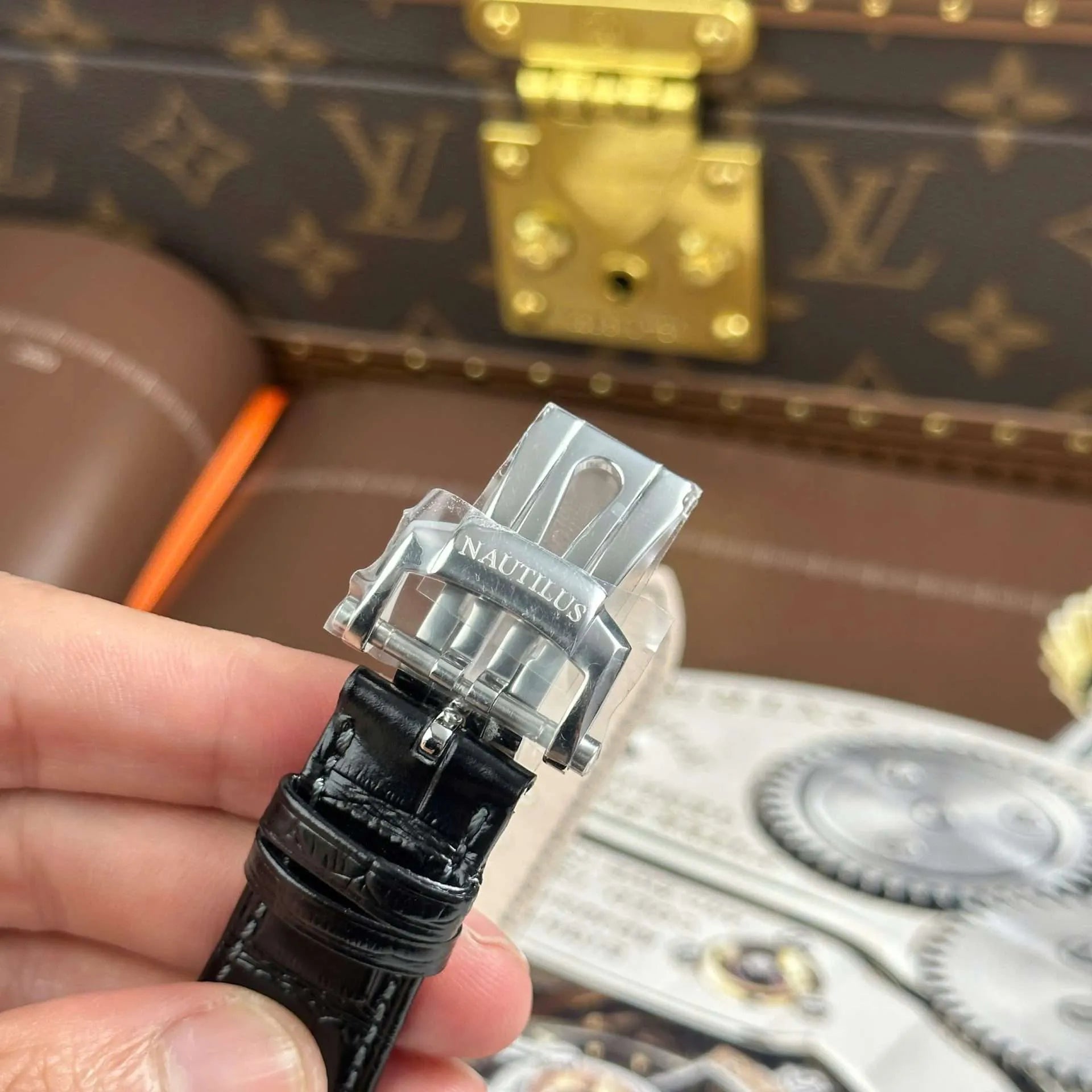 Patek Philippe Nautilus Moon Phase Super Clone Swiss Machine