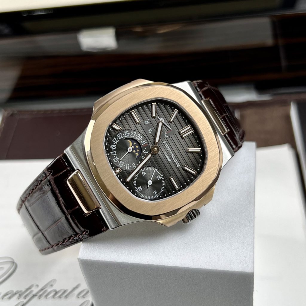 Patek Philippe Nautilus Moon Phase Super Clone Swiss Machine