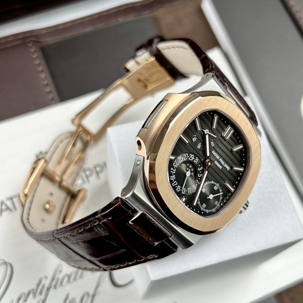 Patek Philippe Nautilus Moon Phase Super Clone Swiss Machine