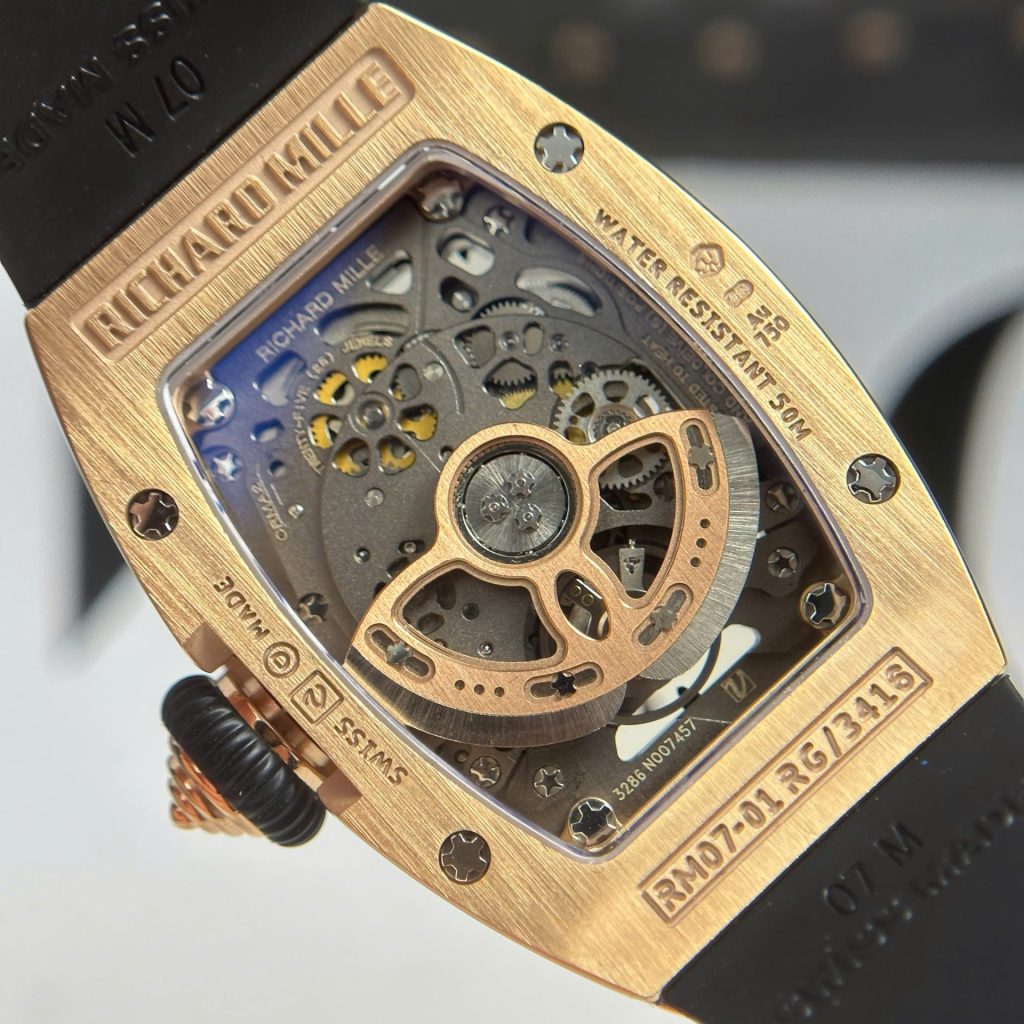 Richard mille Rm 07-01 super clone swiss machine