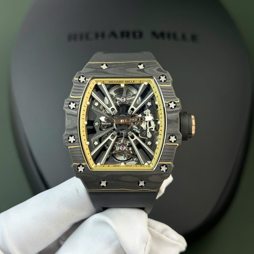 Richard mille tourbillon Rm 12-01  super clone swiss machine