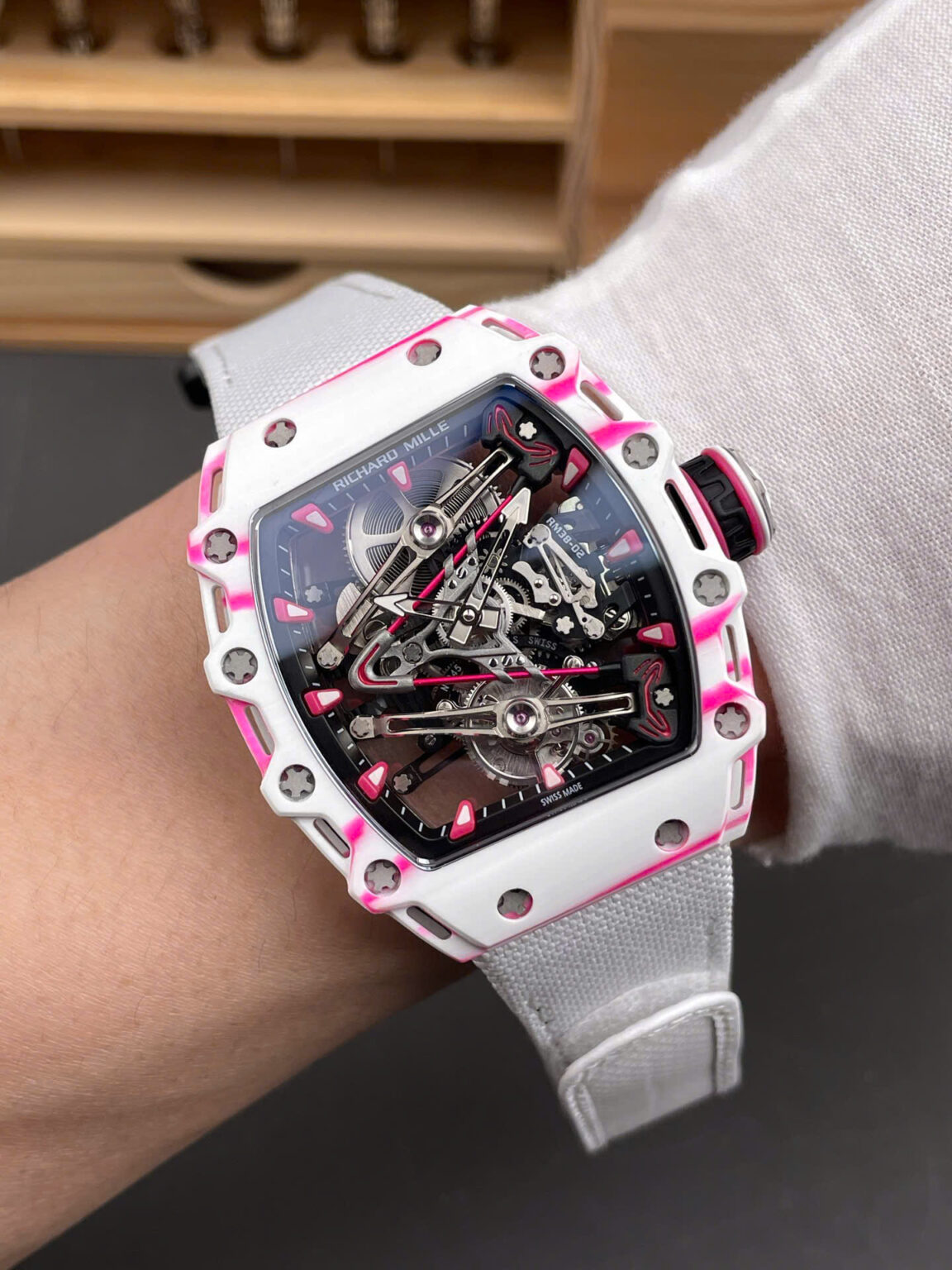 Richard Mille Rm 38-02 Super clone Swiss Machine