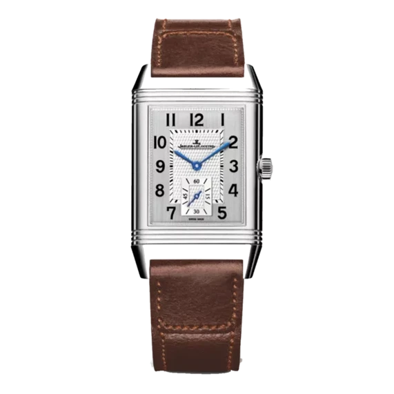 jaeger lecoultre leather white dial Super clone swiss machine