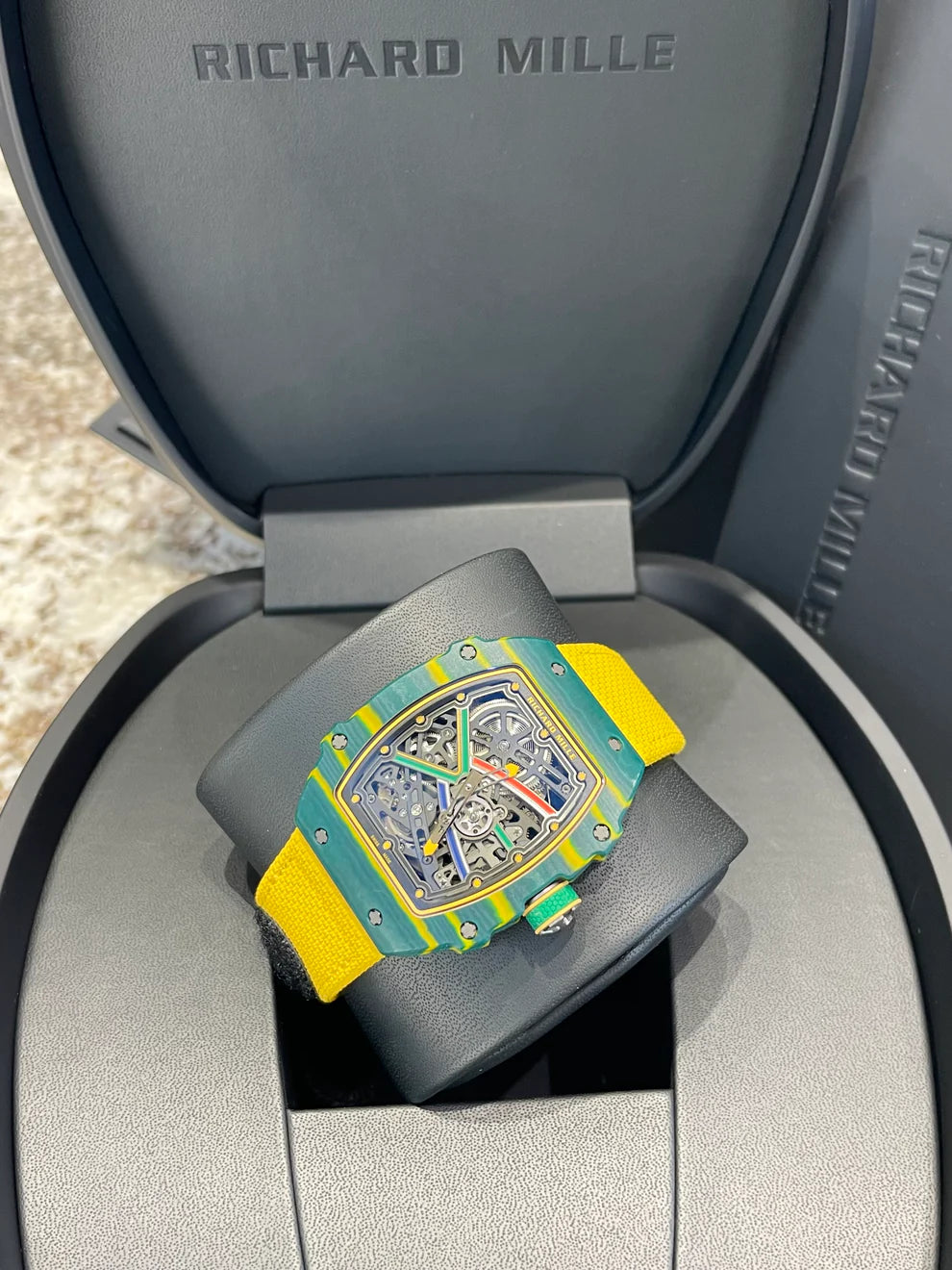 Richard mille 67-02 winding super clone swiss machine