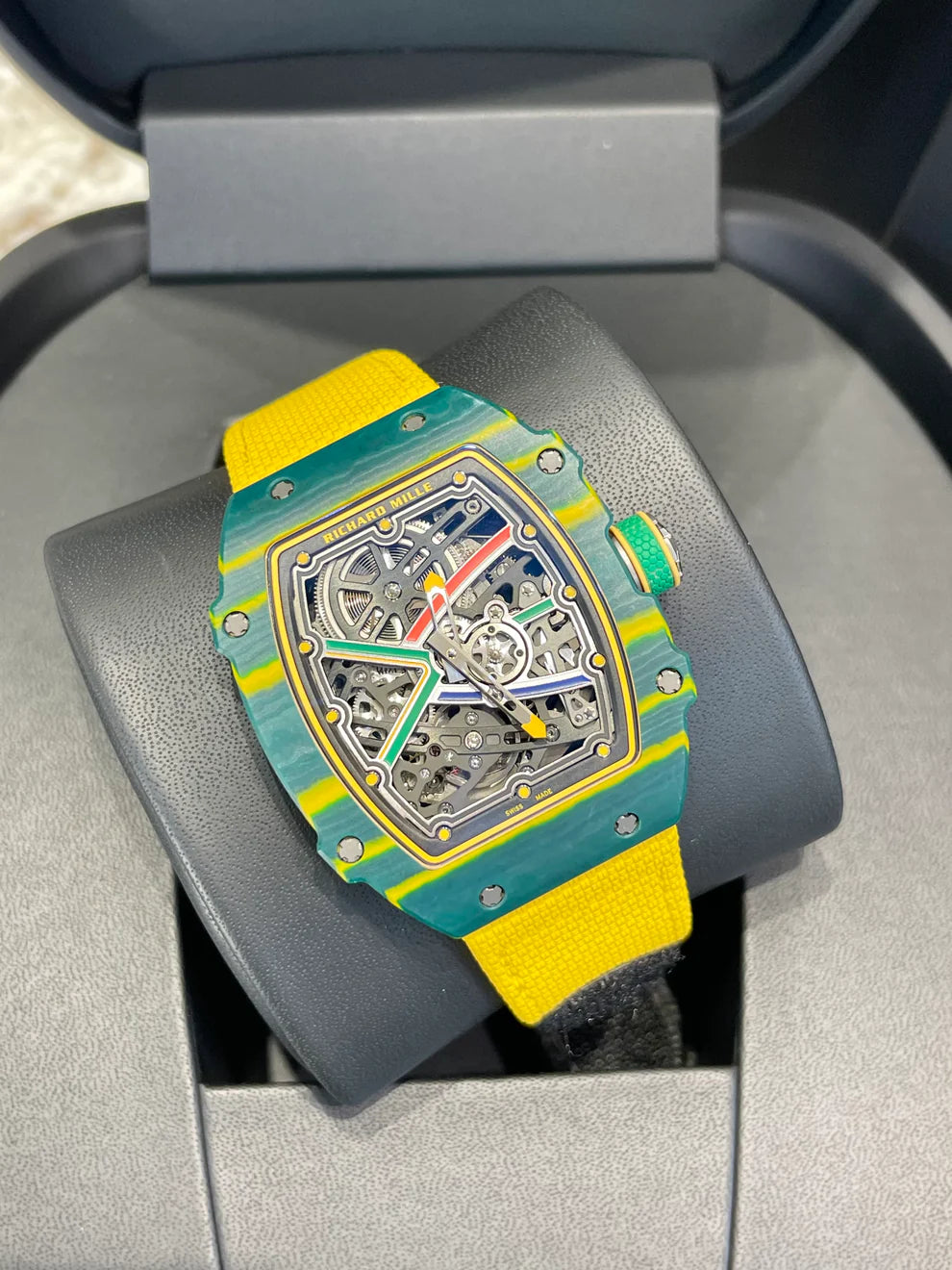 Richard mille 67-02 winding super clone swiss machine