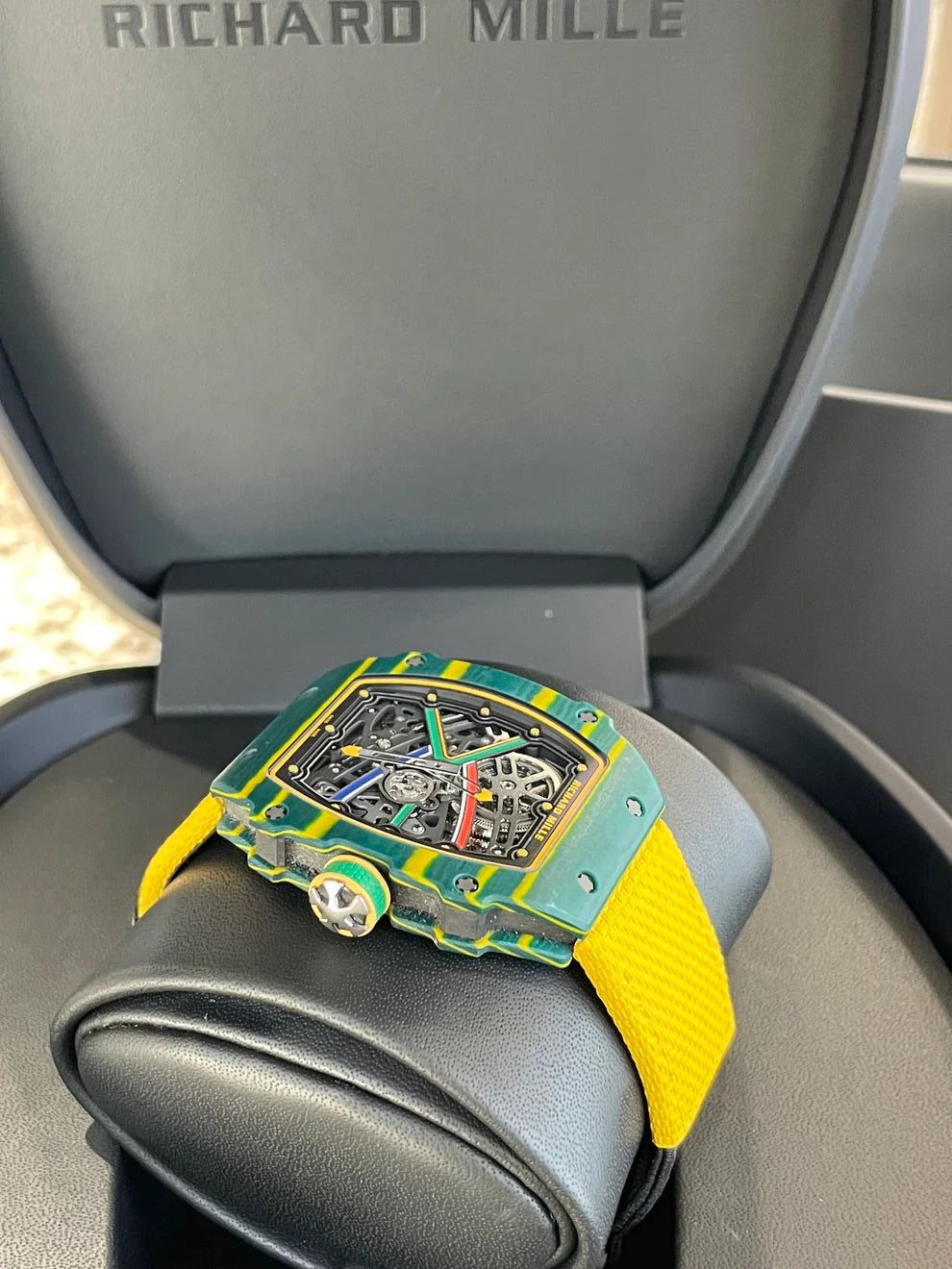 Richard mille 67-02 winding super clone swiss machine