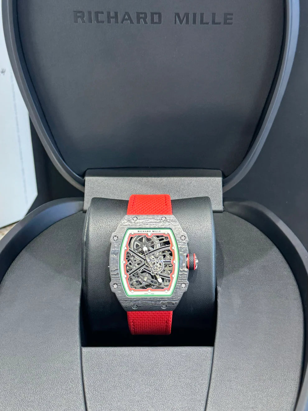 Richard mille 67-02 winding super clone swiss machine