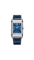 jaeger lecoultre leather blue dial Super clone swiss machine