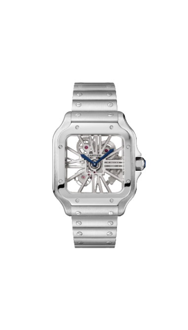 Cartier Santos de Skeleton Super Clone Swiss Machine