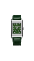 jaeger lecoultre leather green dial Super clone swiss machine