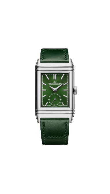 jaeger lecoultre leather green dial Super clone swiss machine