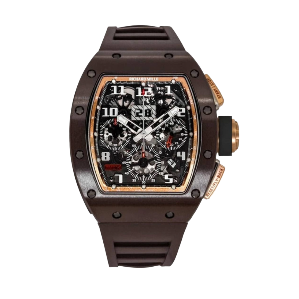RICHARD MILLE RM 011 BROWN  ASIA EDITION super clone swiss machine