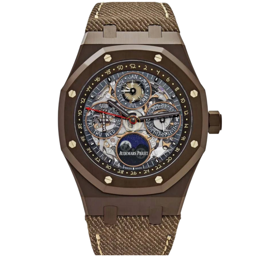 Audemars Piguet Royal Oak Perpetual Calendar Openworked "Cactus Jack" Limited Edition Super Clone Swiss Machine