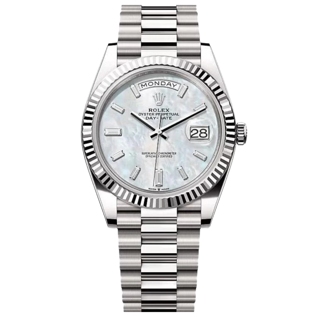 Rolex DayDate Mother Of Pearl Super Clone Swiss Machine