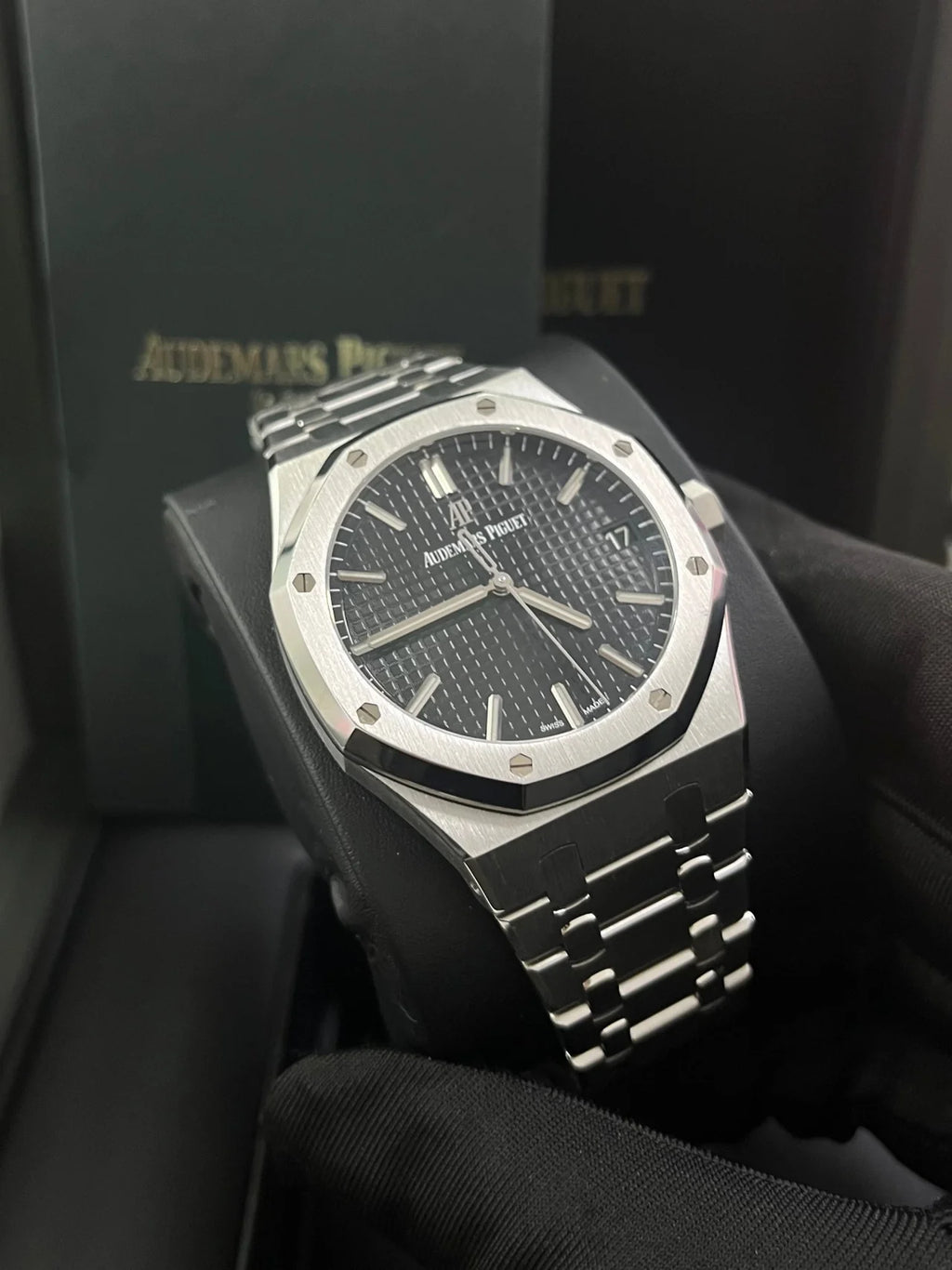 AUDEMARS Piguet Royal Oak Black Super Clone Swiss Machine