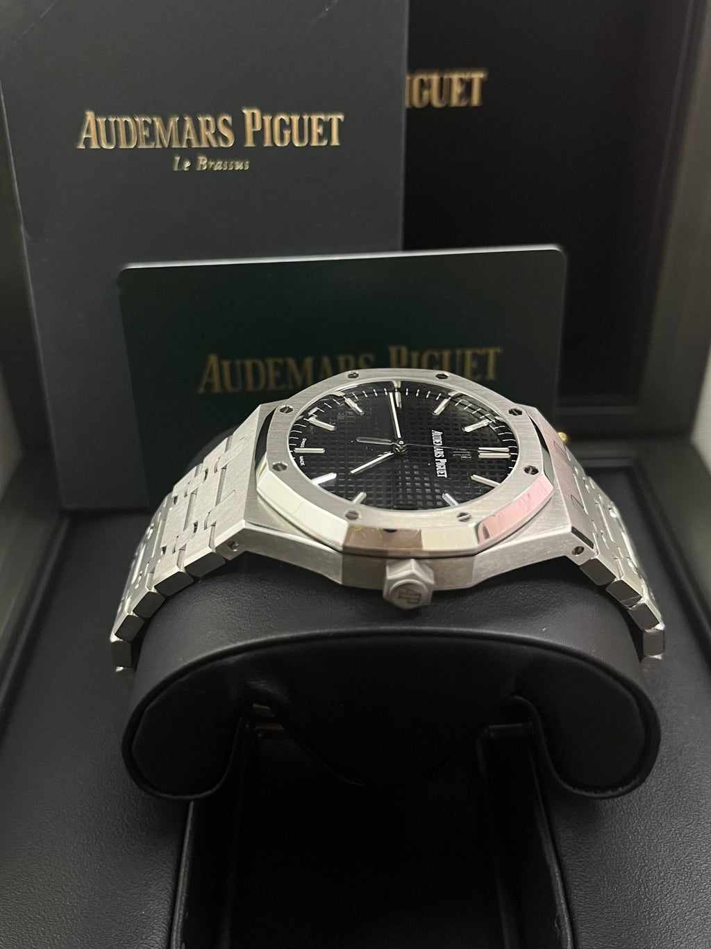 AUDEMARS Piguet Royal Oak Black Super Clone Swiss Machine