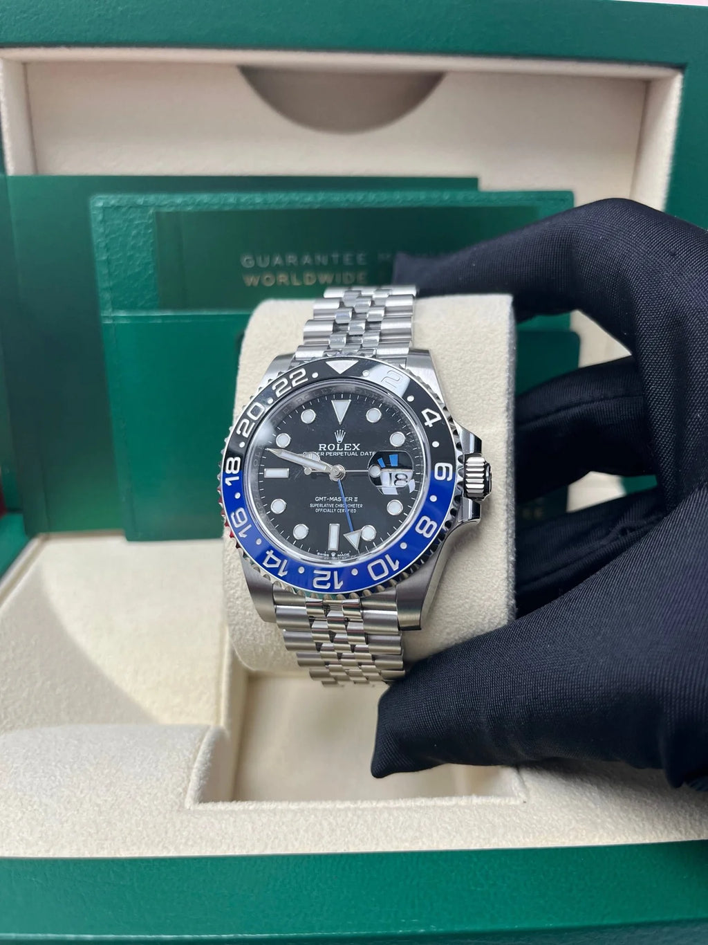 Rolex GMT Master batgirl Super Clone Swiss Machine