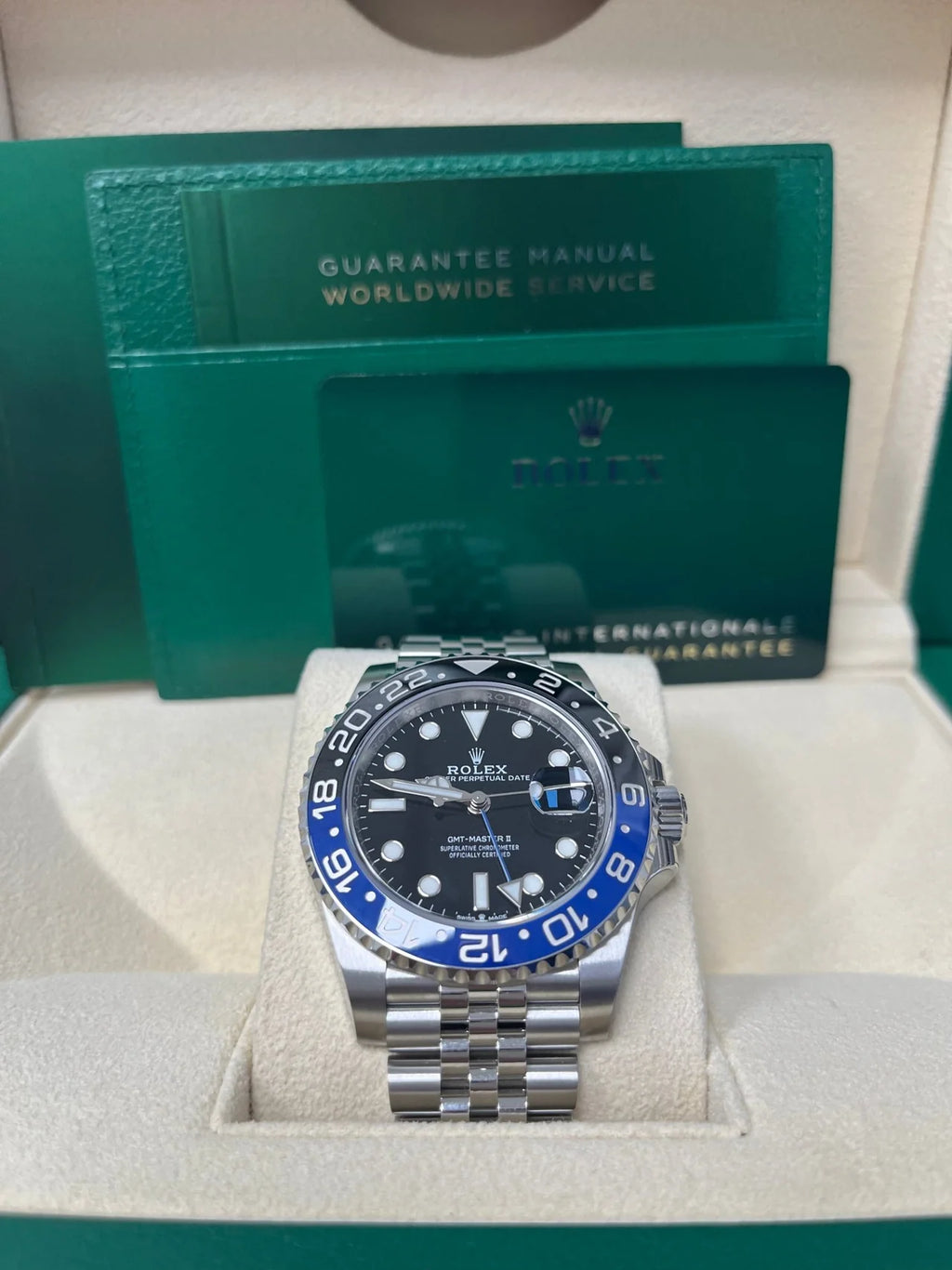 Rolex GMT Master batgirl Super Clone Swiss Machine