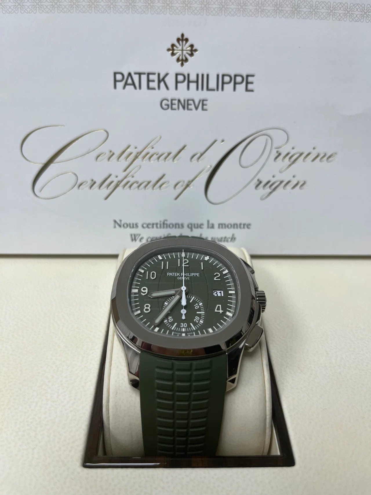 PATEK PHILIPPE AQUANAUT CHRONOGRAPH SUPER CLONE SWISS MACHINE