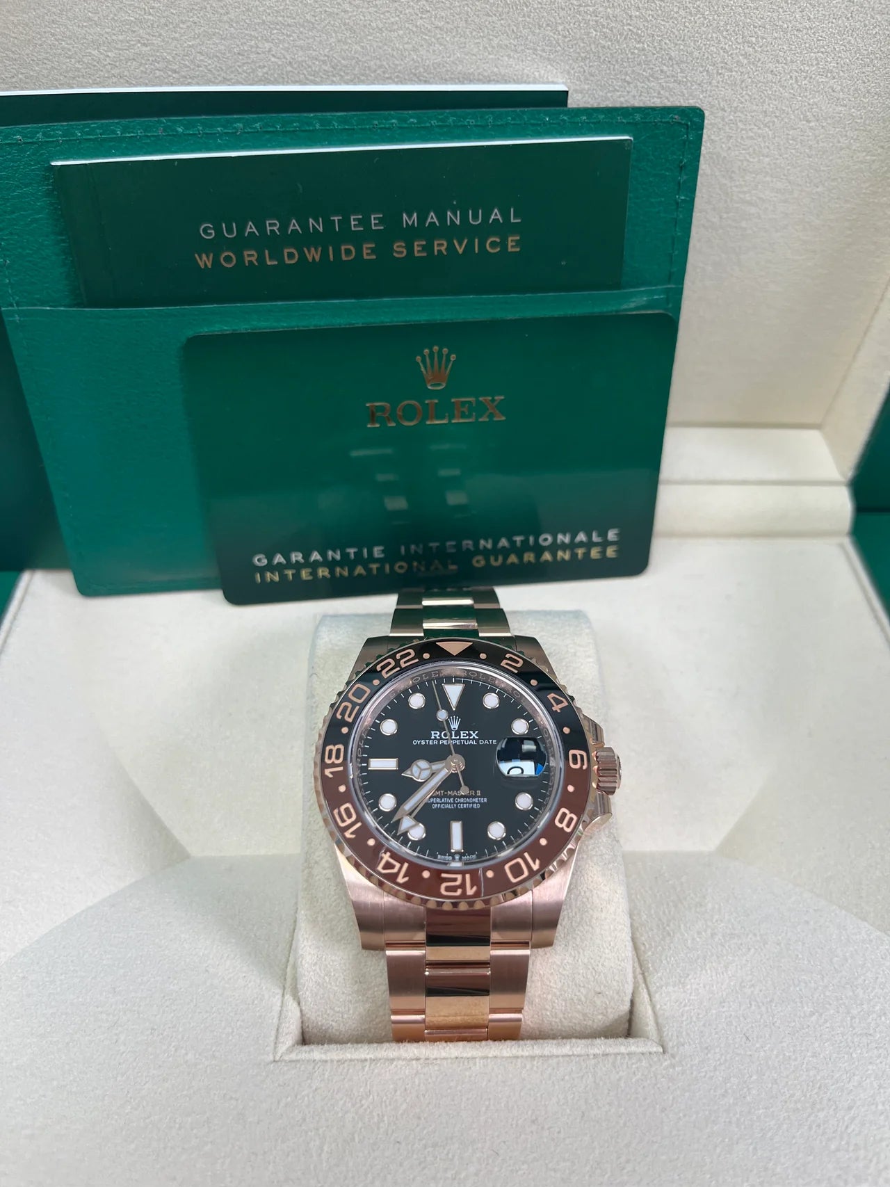 Rolex GMT Master Rootbeer Super Clone Swiss Machine