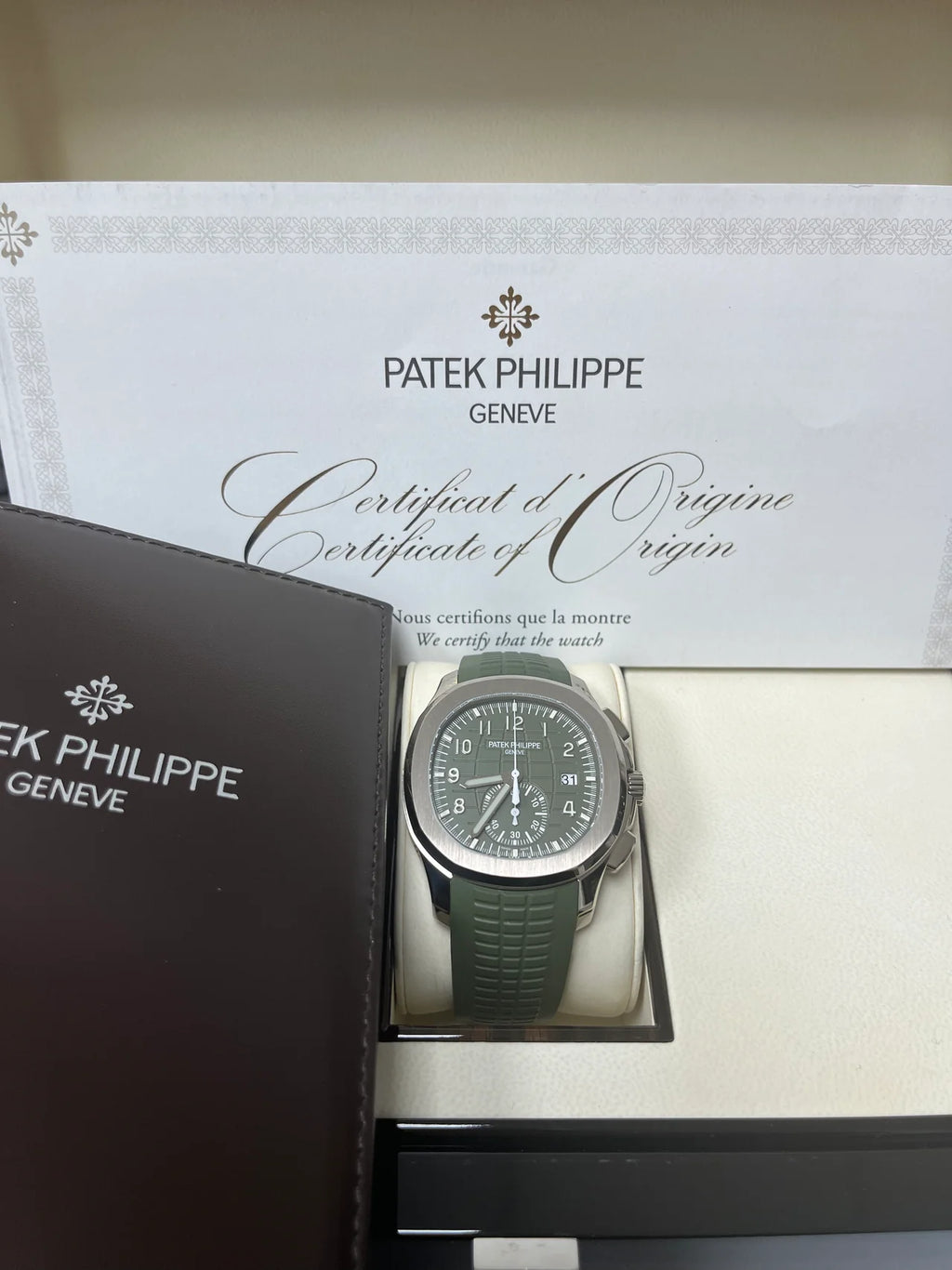PATEK PHILIPPE AQUANAUT CHRONOGRAPH SUPER CLONE SWISS MACHINE
