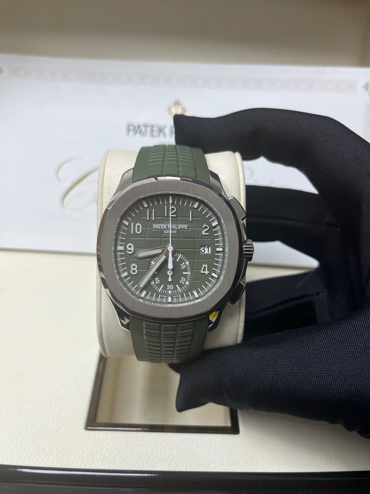 PATEK PHILIPPE AQUANAUT CHRONOGRAPH SUPER CLONE SWISS MACHINE