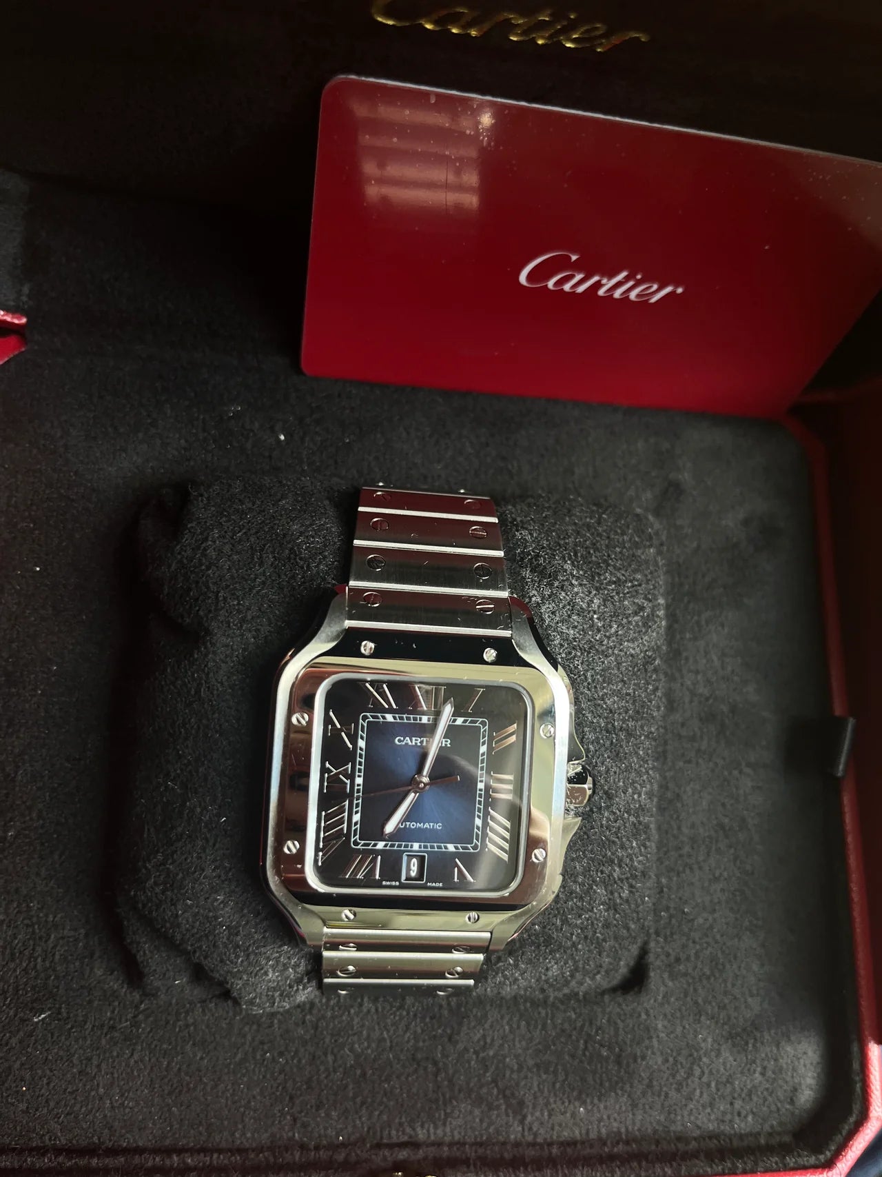 Cartier Santos de Super Clone Swiss Machine
