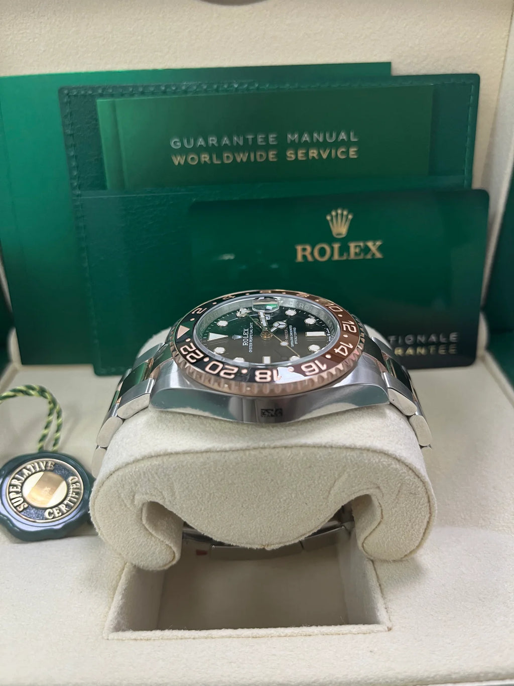 Rolex GMT Master Rootbeer Super Clone Swiss Machine