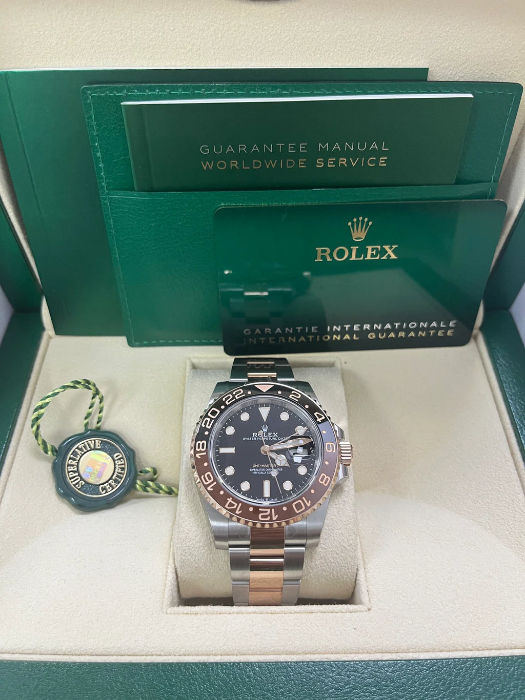 Rolex GMT Master Rootbeer Super Clone Swiss Machine