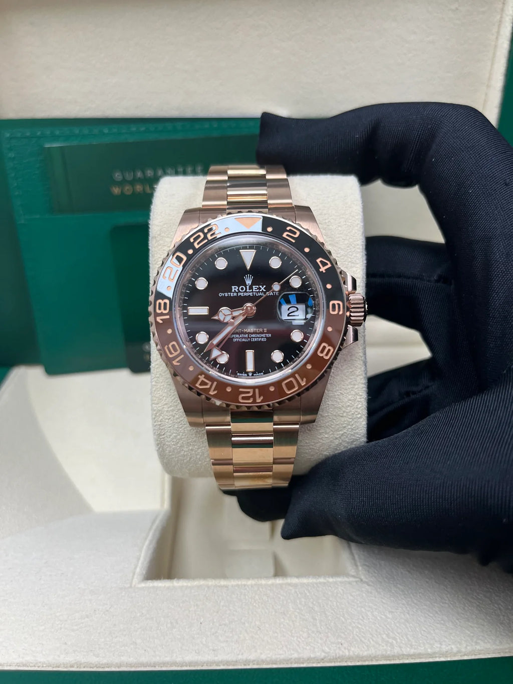 Rolex GMT Master Rootbeer Super Clone Swiss Machine