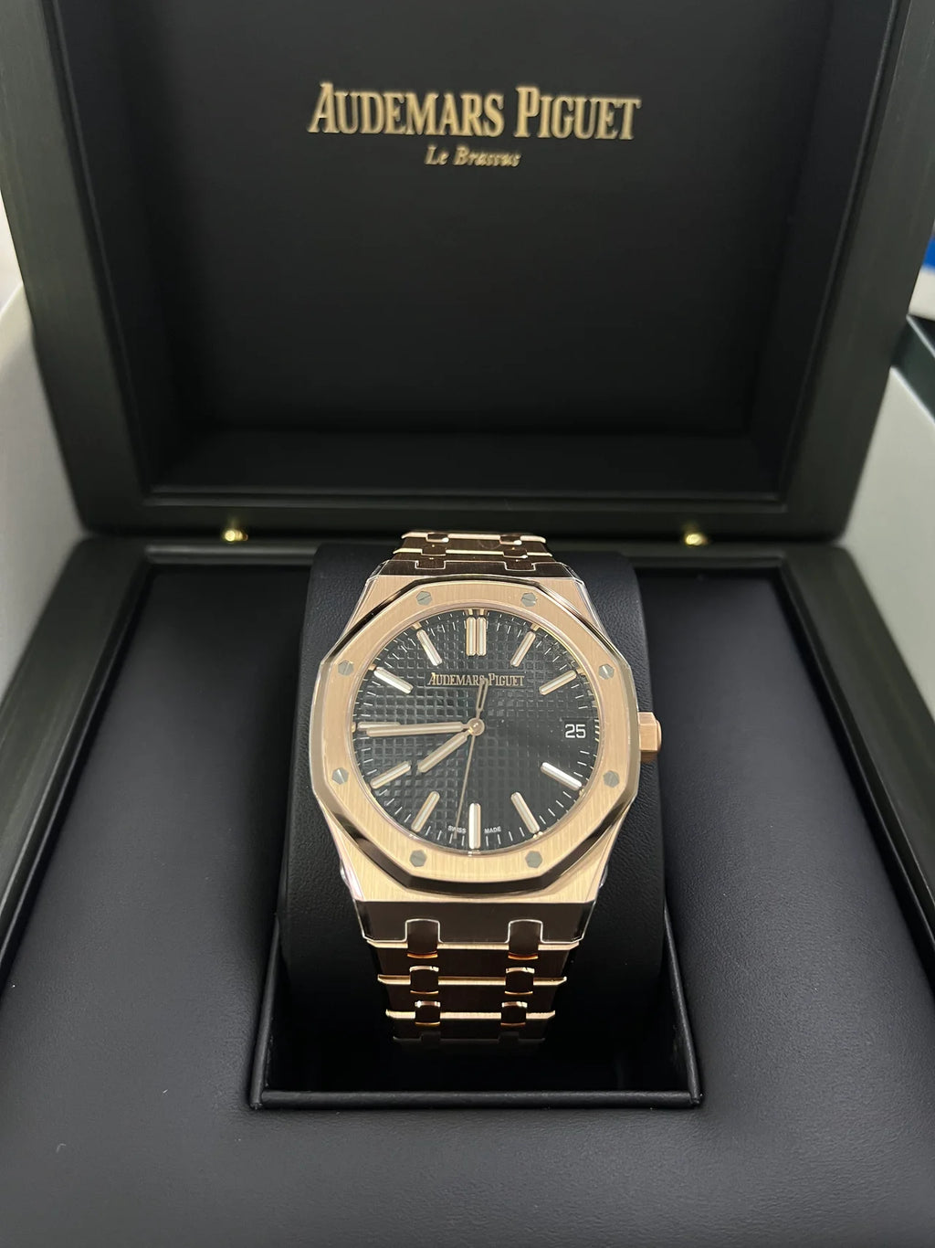 AUDEMARS Piguet Royal Oak Black Super Clone Swiss Machine