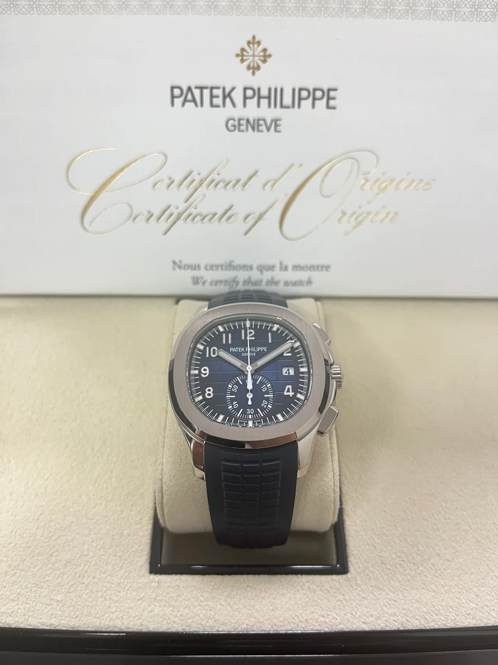 PATEK PHILIPPE AQUANAUT CHRONOGRAPH SUPER CLONE SWISS MACHINE