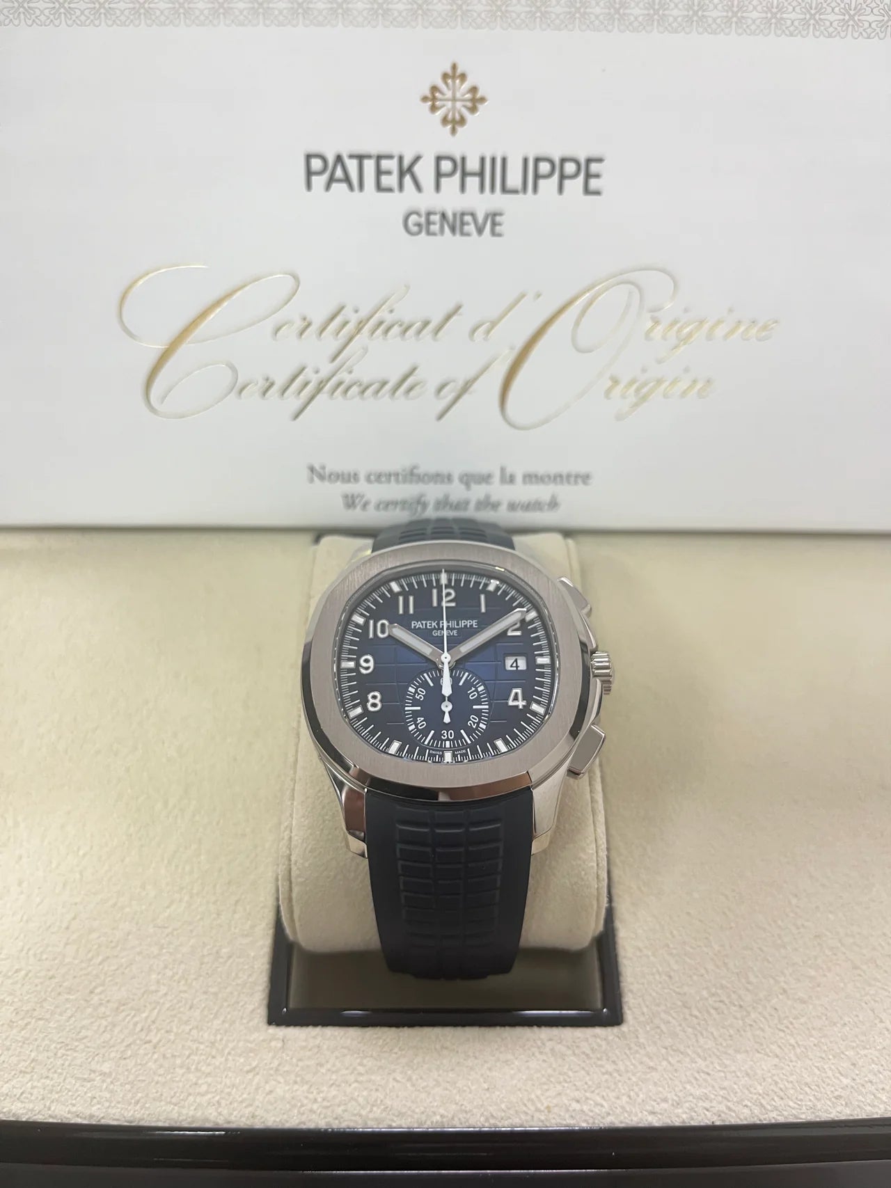 PATEK PHILIPPE AQUANAUT CHRONOGRAPH SUPER CLONE SWISS MACHINE