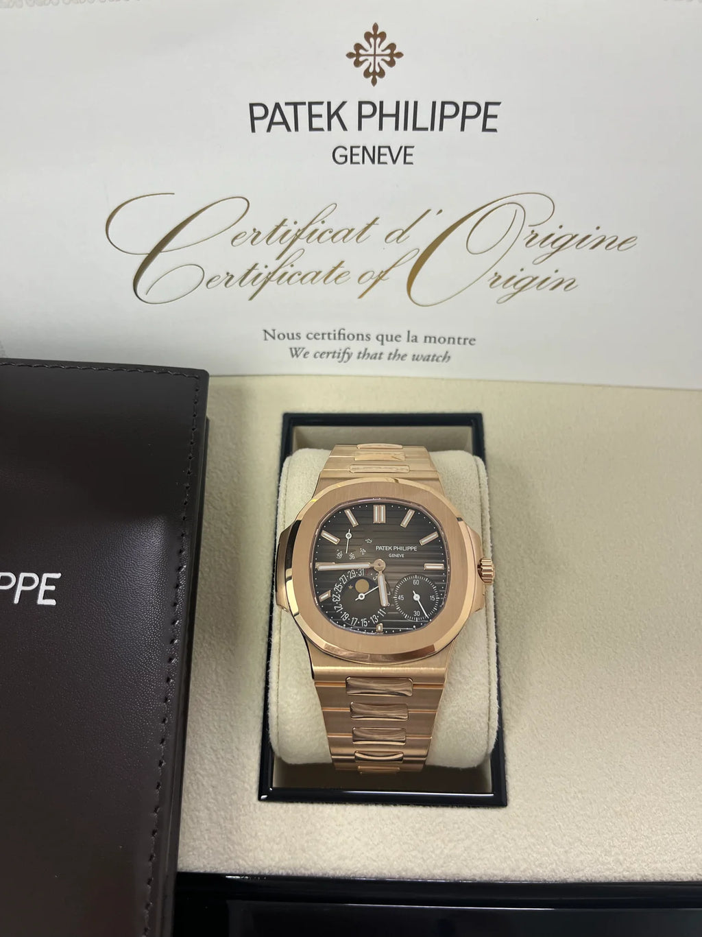 Patek Philippe Nautilus Moon Phase Super Clone Swiss Machine