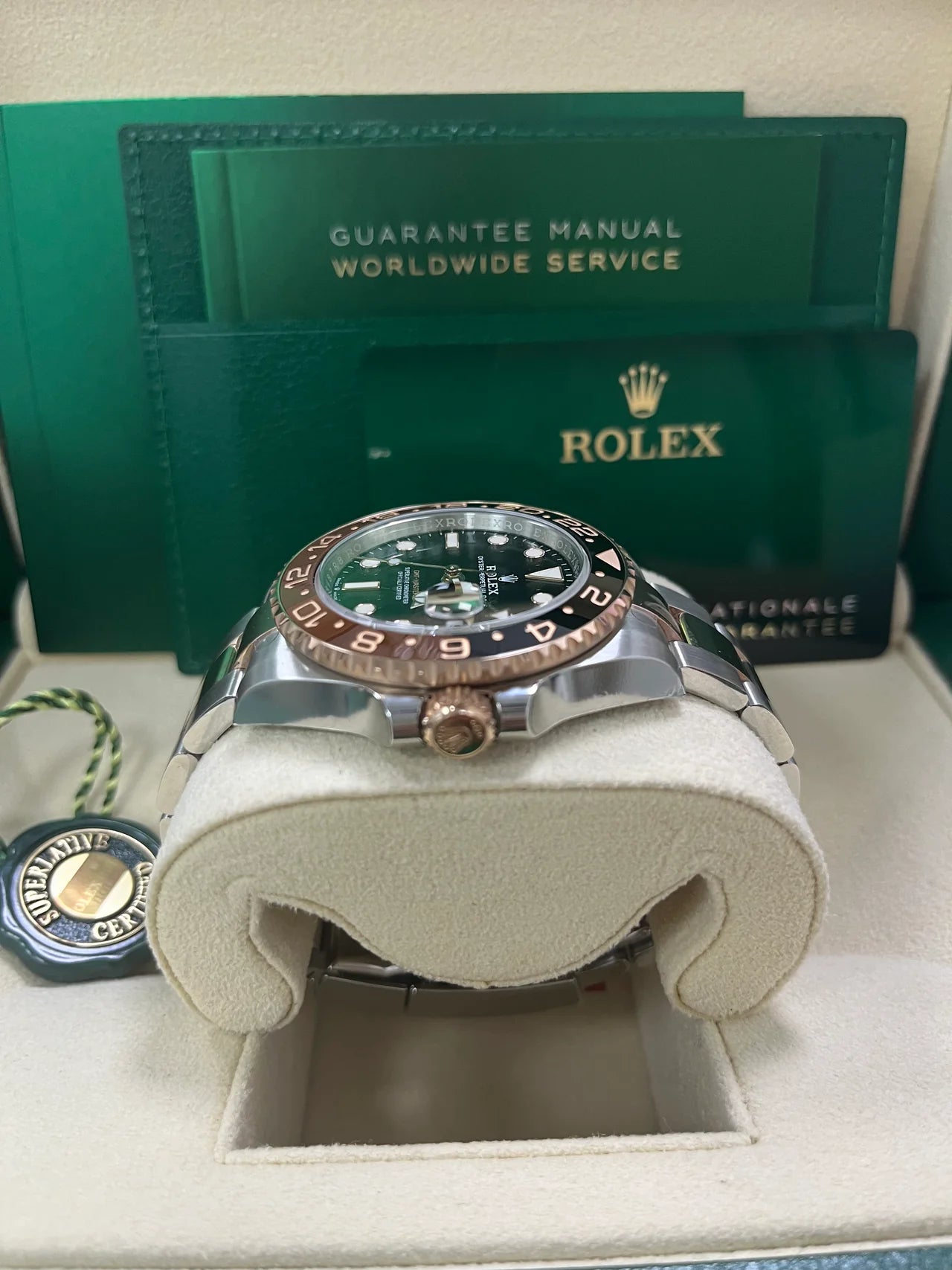 Rolex GMT Master Rootbeer Super Clone Swiss Machine