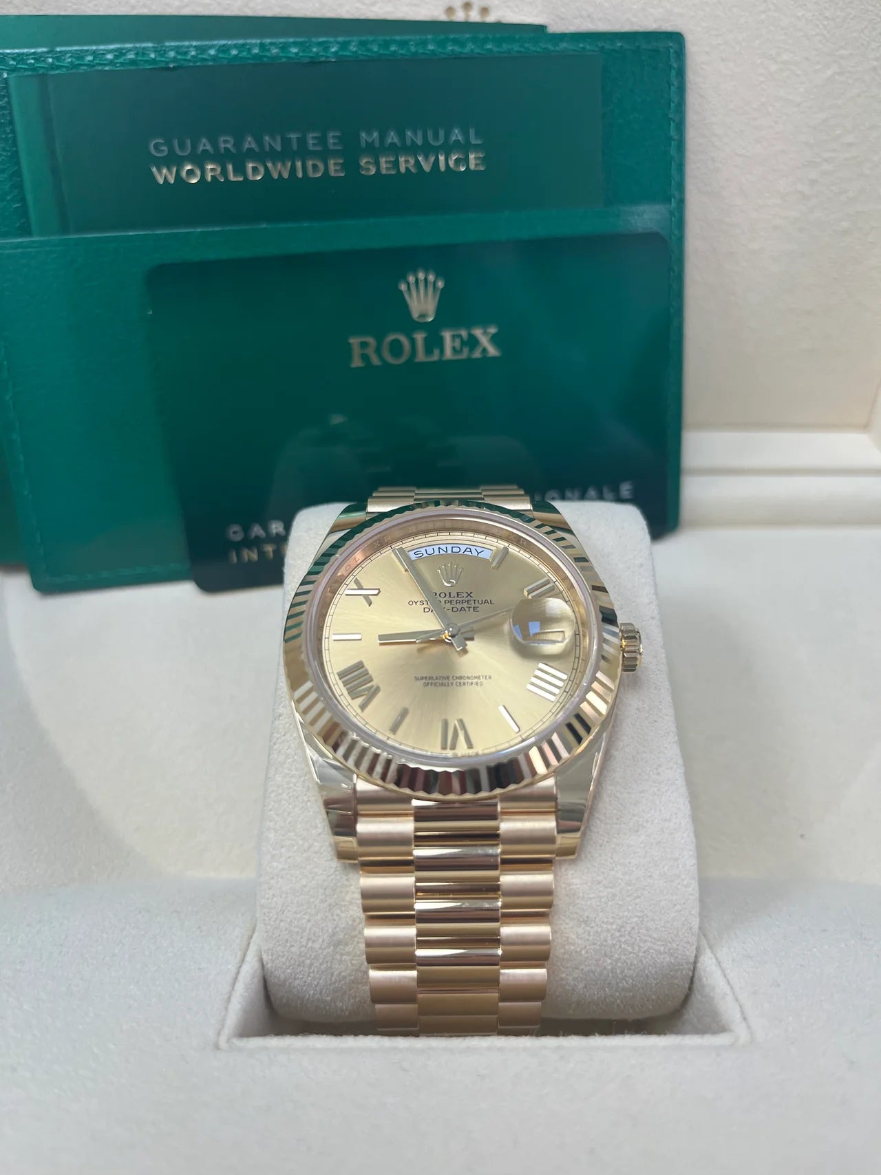 Rolex DayDate Super Clone Swiss Machine