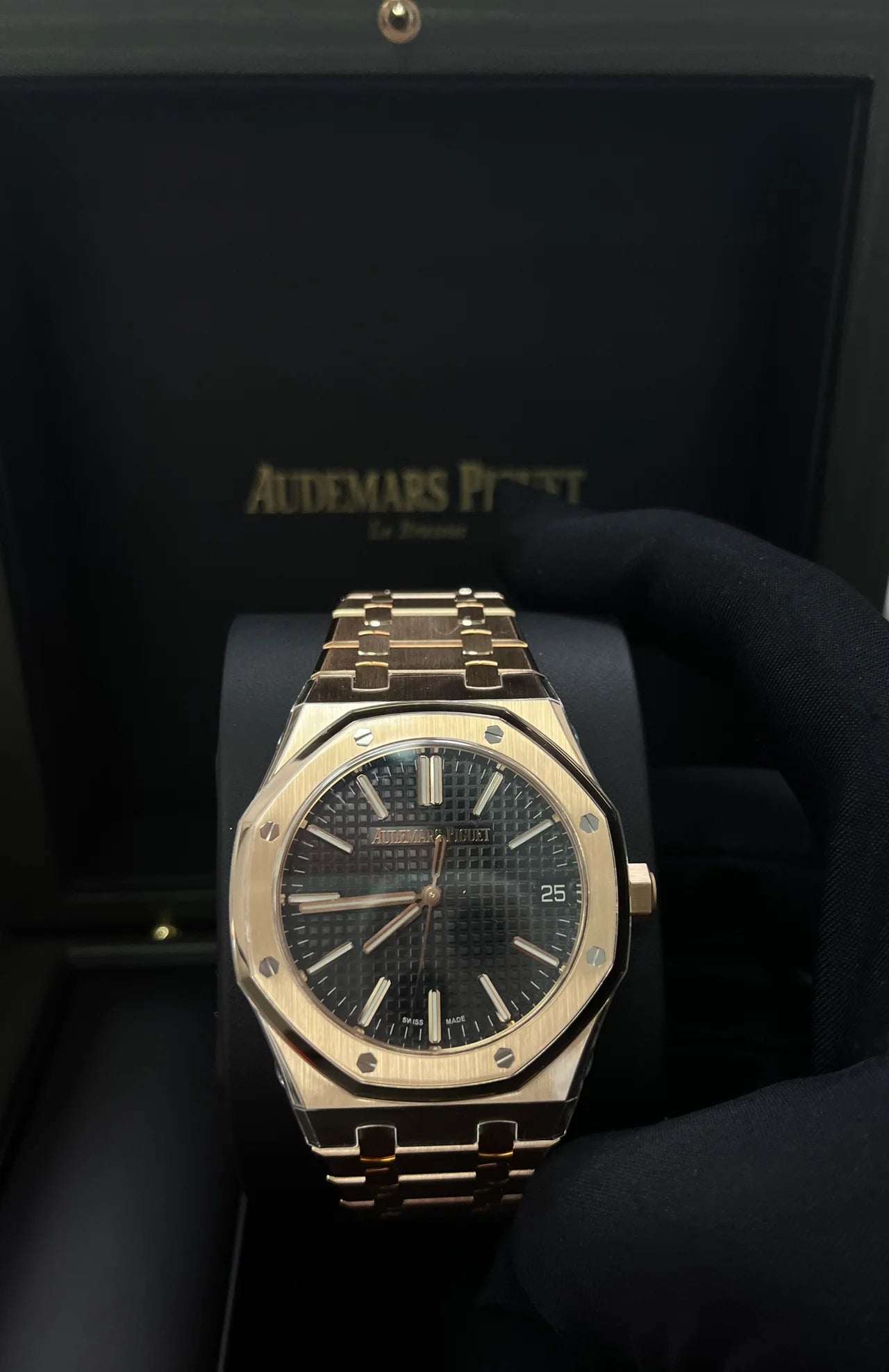 AUDEMARS Piguet Royal Oak Black Super Clone Swiss Machine
