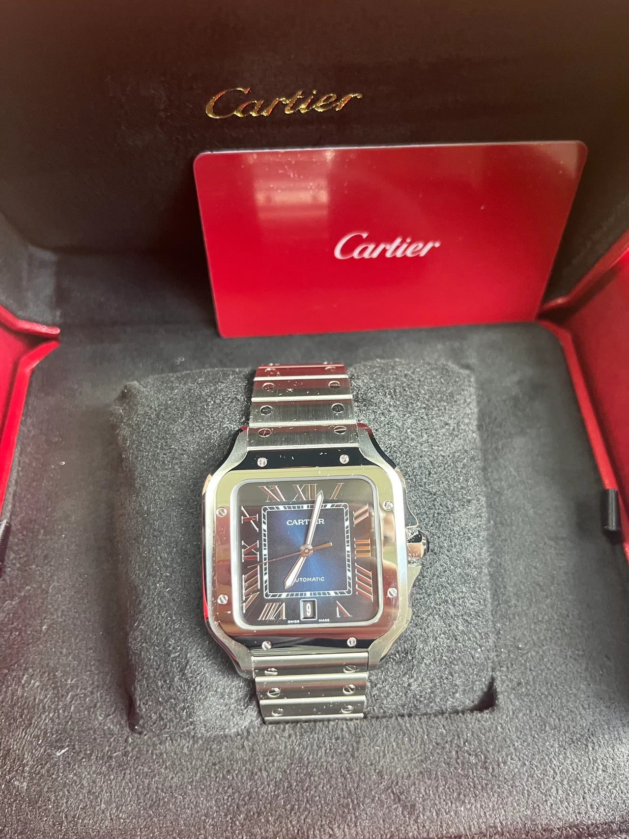 Cartier Santos de Super Clone Swiss Machine
