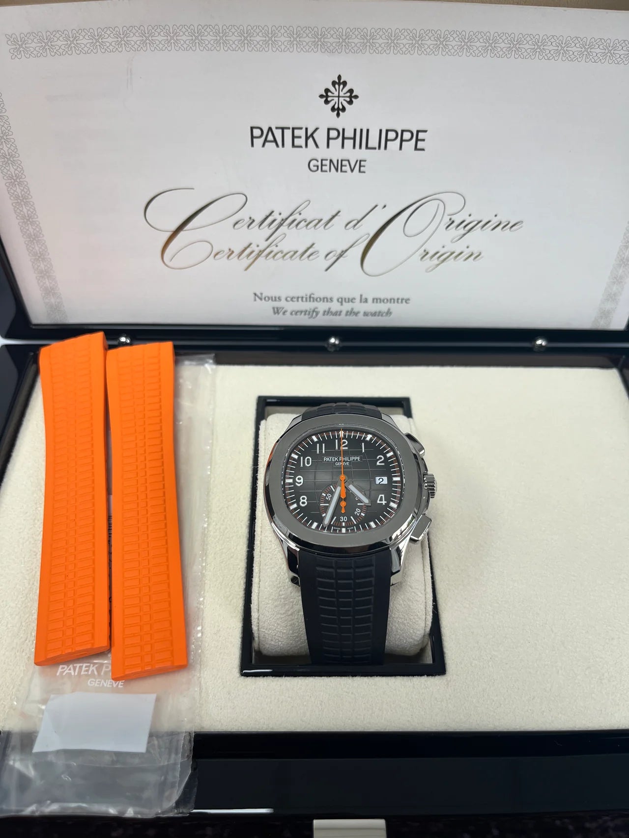 PATEK PHILIPPE AQUANAUT CHRONOGRAPH SUPER CLONE SWISS MACHINE