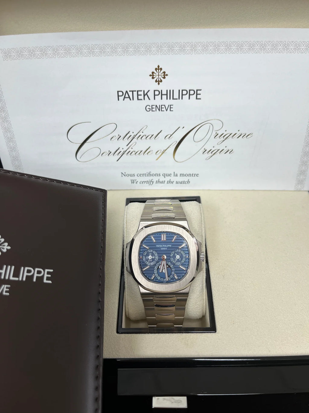 Patek Philippe Nautilus Calender Super Clone Swiss Machine