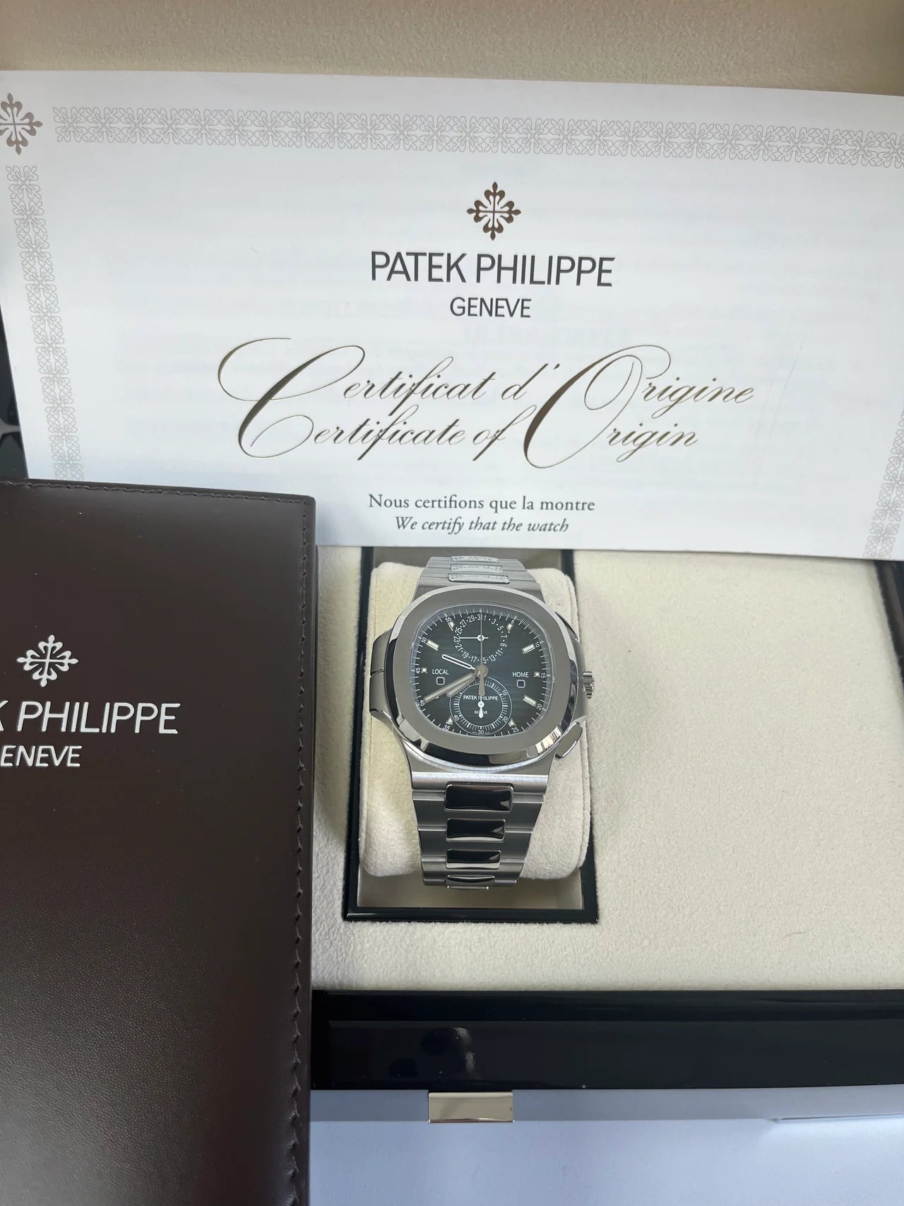 Patek Philippe Nautilus Travel Time  Super Clone Swiss Machine